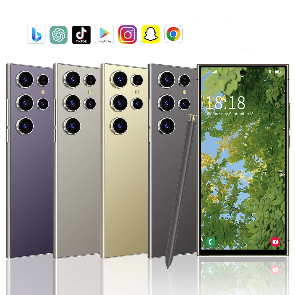 Mobile phone true 4G Android 11 built-in pen 7.3 large screen 13 million pixels (2+16) Octa-core